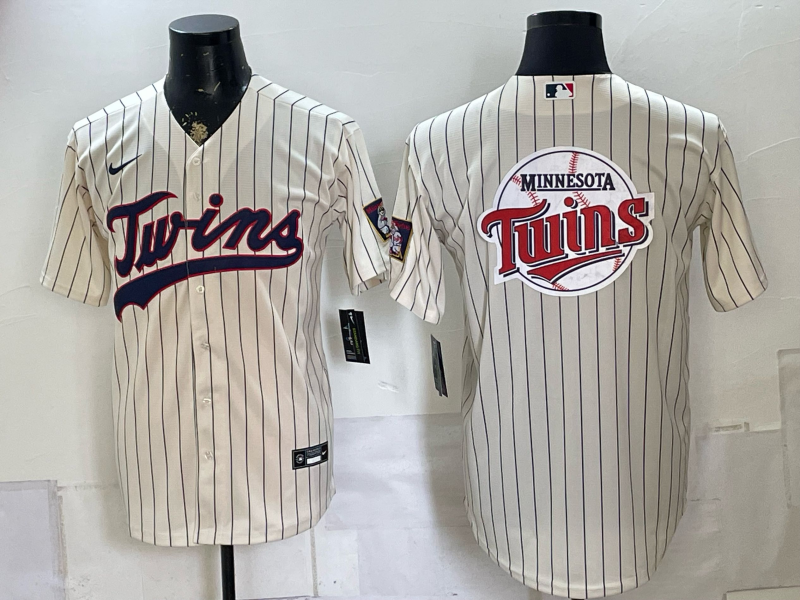 Men Minnesota Twins Blank Black 2026 Nike MLB Jersey 08040023